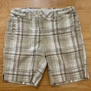 IQ Jeans Boys Size 6 Plaid Jean Shorts